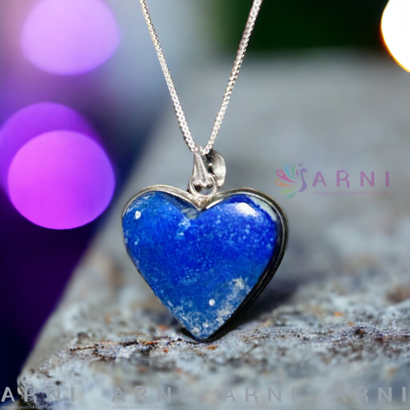 Colgante Corazón Lapislázuli